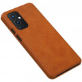 Nillkin Qin Book Puzdro pre OnePlus 9 Brown