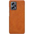 Nillkin Qin Book Puzdro pre Xiaomi Redmi Note 11T Pro / Xiaomi Redmi Note 11T Por+ / POCO X4 GT Brown