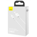 Baseus CALYS-B02 Superior Fast Charging Cable Lightning 2.4A 1.5m White