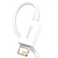 Baseus CALYS-C02 Superior Fast Charging Cable Lightning 2.4A 2m White