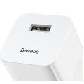 Baseus CCALL-BX02 Quick Charger 24W Nabíjačka White