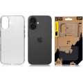 Tactical TPU Kryt pre Apple iPhone 16 Transparent