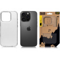 Tactical TPU Kryt pre Apple iPhone 16 Pro Transparent