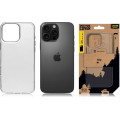 Tactical TPU Kryt pre Apple iPhone 16 Pro Max Transparent