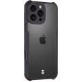 Tactical Quantum Stealth Kryt pre Apple iPhone 16 Pro Max Clear/Black