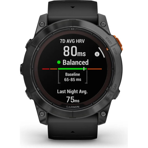 Garmin fenix 7X Pro Solar Edition Slate Gray with Black Band