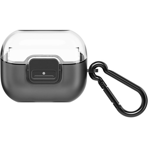 Samsung Kryt s Karabinou pro Galaxy Buds3 / Galaxy Buds3 Pro Transparent