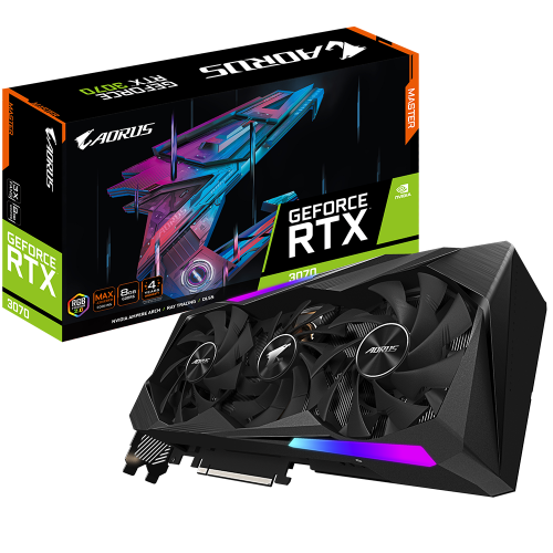 Gigabyte AORUS GeForce RTX 3070 MASTER 8G (GV-N3070AORUS M-8GD)