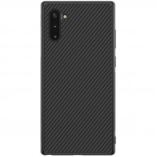 Nillkin Synthetic Fiber Ochranný Zadný Kryt pre Samsung Galaxy Note10 Black