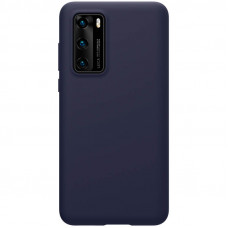 Nillkin Flex Pure Liquid Silikónové Puzdro pre Huawei P40 Blue