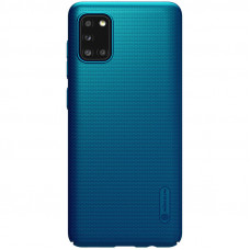 Nillkin Super Frosted Zadný Kryt pre Samsung Galaxy A31 Peacock Blue