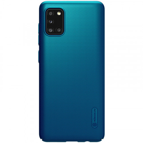 Nillkin Super Frosted Zadný Kryt pre Samsung Galaxy A31 Peacock Blue