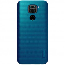 Nillkin Super Frosted Zadný Kryt pre Xiaomi Redmi Note 9 Peacock Blue