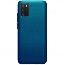 Nillkin Super Frosted Zadný Kryt pre Samsung Galaxy A02s Peacock Blue