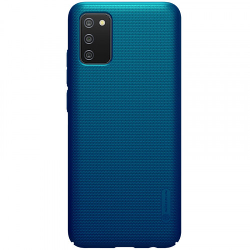 Nillkin Super Frosted Zadný Kryt pre Samsung Galaxy A02s Peacock Blue