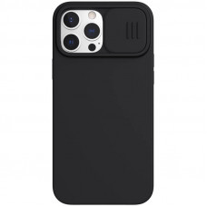 Nillkin CamShield Silky Silikónový Kryt pre Apple iPhone 13 Pro Max Black