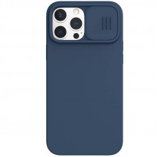 Nillkin CamShield Silky Silikónový Kryt pre Apple iPhone 13 Pro Max Blue