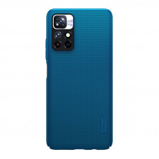 Nillkin Super Frosted Zadný Kryt pre Xiaomi Redmi Note 11T 5G / POCO M4 Pro 5G Peacock Blue