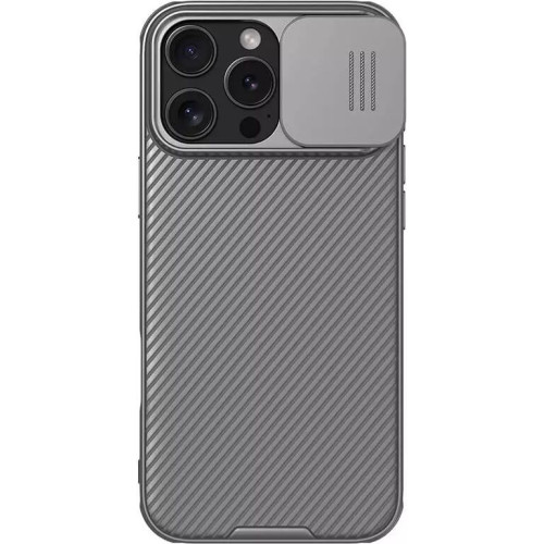 Nillkin CamShield PRO Zadný Kryt pre Apple iPhone 16 Pro Max Titanium Gray