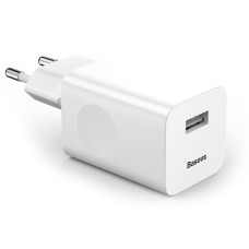 Baseus CCALL-BX02 Quick Charger 24W Nabíjačka White