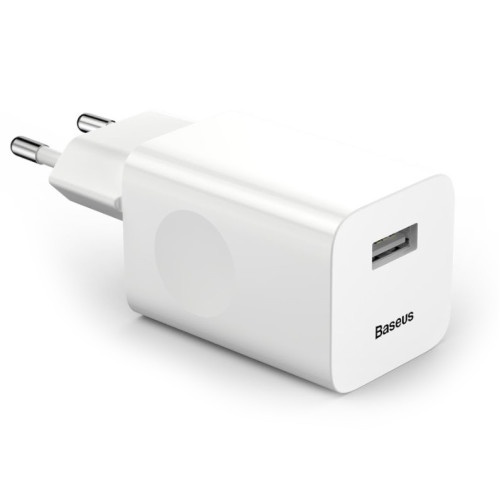 Baseus CCALL-BX02 Quick Charger 24W Nabíjačka White