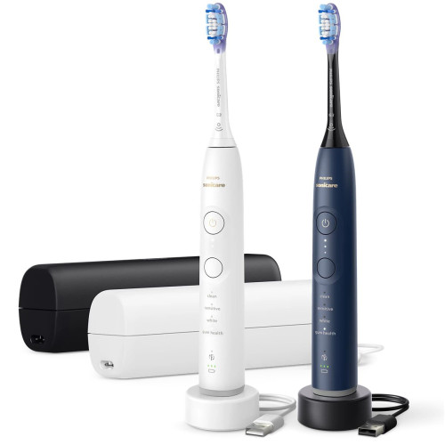 Philips Sonicare 7100 Dvojité Balenie White + Navy Blue HX7429/01