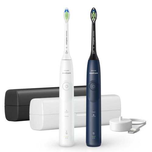 Philips Sonicare 5500 Dvojité Balenie Black + White HX7119/01