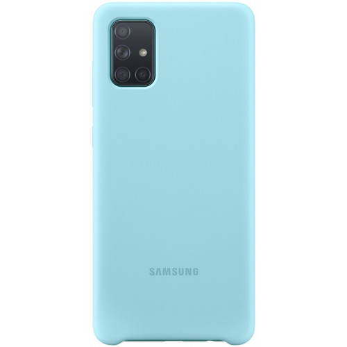 Samsung Silikónový Kryt pre Galaxy A71 Blue