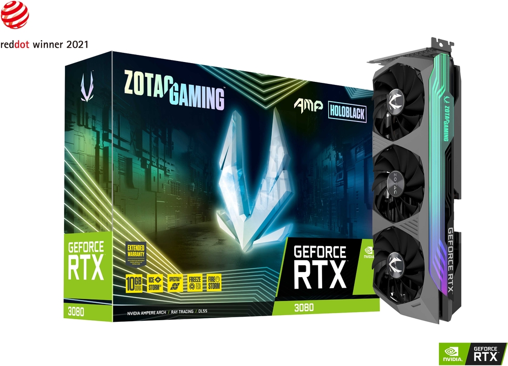 ZOTAC GAMING GeForce RTX 3080 AMP Holo (ZT-A30800F-10P)